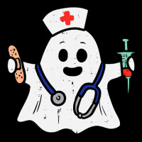 Nurse Ghost Scrub Halloween Costume For Nurses Women Rn Graphic T-shirt | Artistshot