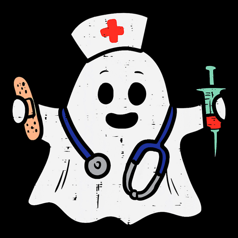 Nurse Ghost Scrub Halloween Costume For Nurses Women Rn Graphic T-shirt by JohnNichols89123 | Artistshot