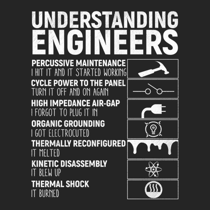 Understanding Engineers Distressed Design Unisex Hoodie | Artistshot