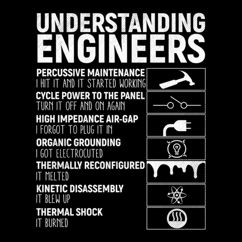 Understanding Engineers Distressed Design Long Sleeve Shirts | Artistshot