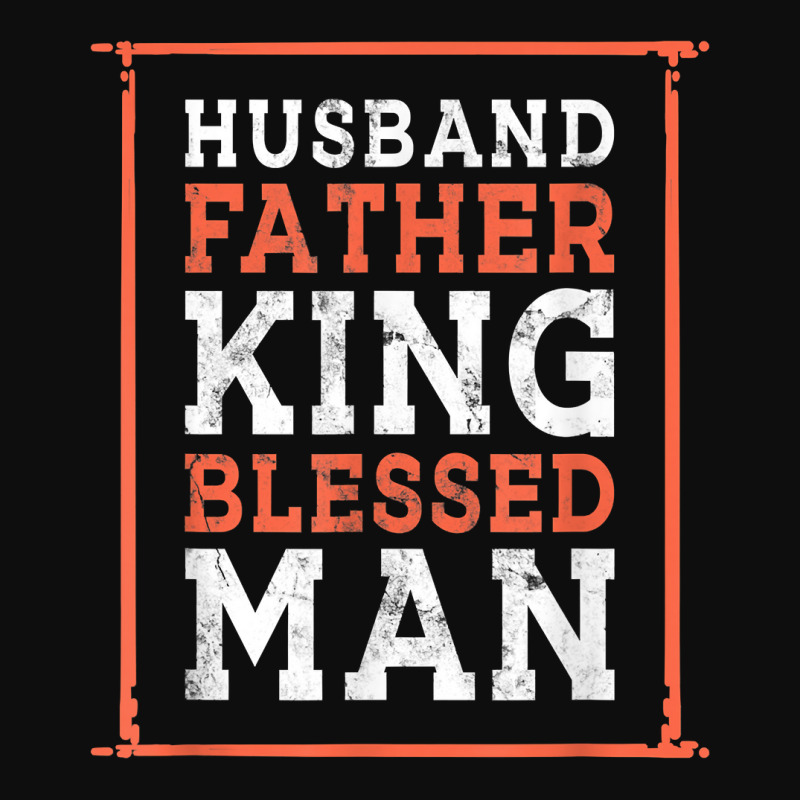 Husband Father King Blessed Man Black Pride Dad Bhm T Shirt Crop Top by atereabag | Artistshot