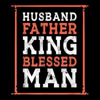 Husband Father King Blessed Man Black Pride Dad Bhm T Shirt Maternity Scoop Neck T-shirt | Artistshot