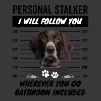 Personal Stalker Dog – Liver White Ticked German Shorthaired Pointer Ladies Curvy T-shirt | Artistshot