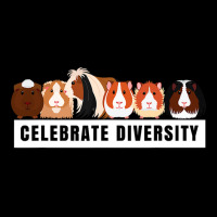 Celebrate Diversity Cavy Cuy Cute Gift For Guinea Pig Lovers V-neck Tee | Artistshot