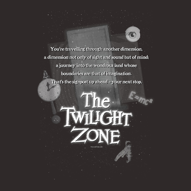 Twilight Zone Monologue T Shirt Racerback Tank by wiltoban | Artistshot