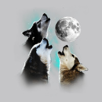 Siberian Husky Shirt, Siberian Husky Howling At The Moon T Shirt Baby Bodysuit | Artistshot