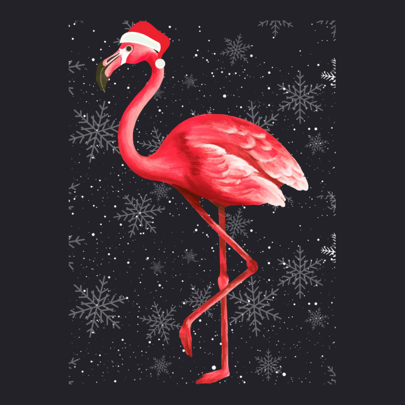 Flamingo Christmas Funny Flamingo Christmas Unisex Sherpa-lined Denim Jacket | Artistshot