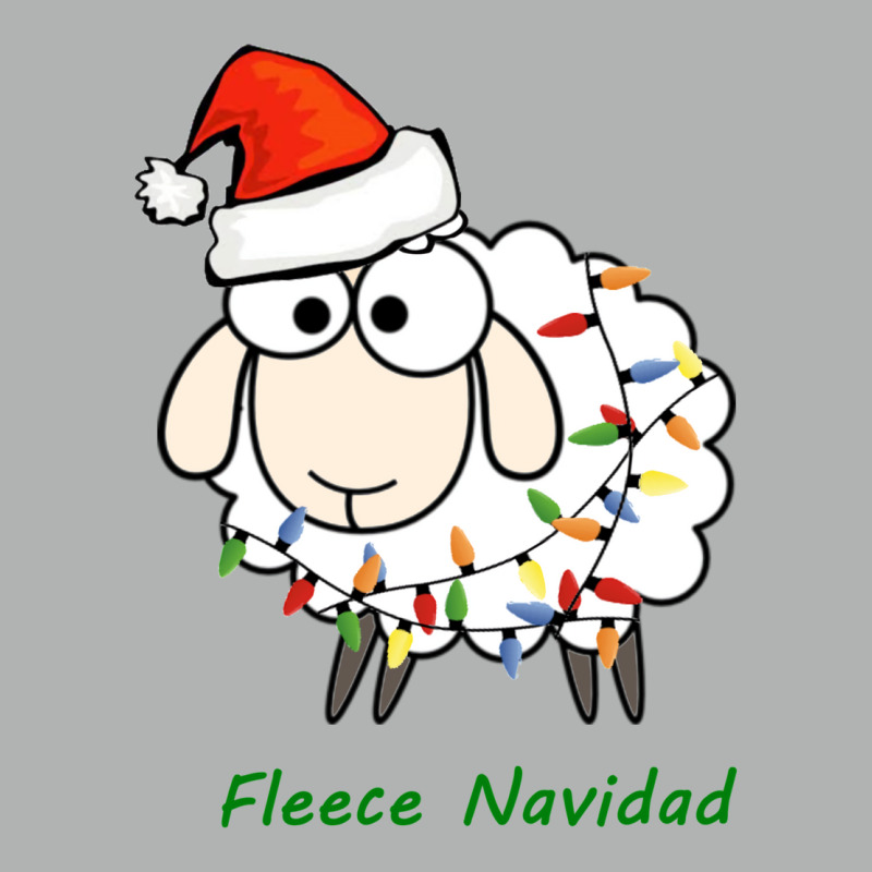 Fleece Navidad   Christmas Sheep Zipper Hoodie | Artistshot