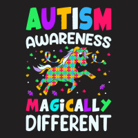 Autism Awareness T  Shirt Autism Awareness Magically Different T  Shir T-shirt | Artistshot