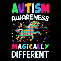 Autism Awareness T  Shirt Autism Awareness Magically Different T  Shir Men's 3/4 Sleeve Pajama Set | Artistshot