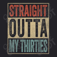 40th Birthday Joke Gag Straight Outta My Thirties Youth Tee | Artistshot