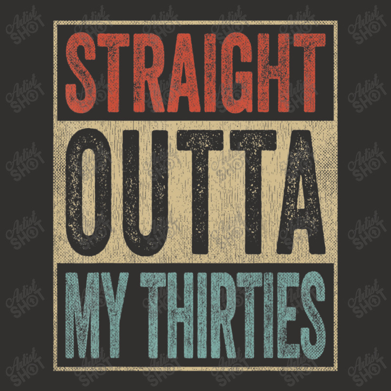 40th Birthday Joke Gag Straight Outta My Thirties Champion Hoodie by thanhtran | Artistshot