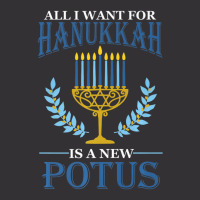 All I Want For Hanukkah Is A New Potus Hanukkah Vintage Short | Artistshot