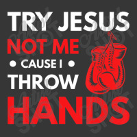 Boxer Joke Try Jesus Not Me Cause I Throw Hands Toddler Hoodie | Artistshot