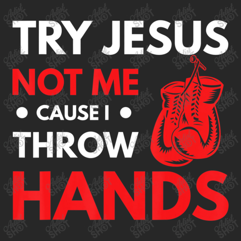 Boxer Joke Try Jesus Not Me Cause I Throw Hands Women's Pajamas Set by thanhtran | Artistshot