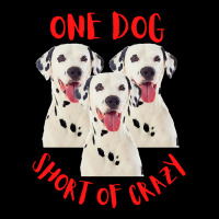 One Dog Short Of Crazy T  Shirtone Dog Short Of Crazy T  Shirt (14) Adjustable Cap | Artistshot