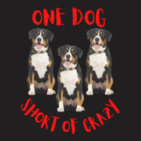 One Dog Short Of Crazy T  Shirtone Dog Short Of Crazy T  Shirt (16) T-shirt | Artistshot