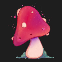 Artistshot Hot Trend A Woodland Mushroom - Watercolour Mushroom Classic T-shirt | Artistshot