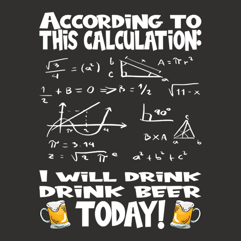 Artistshot Limited Edition According To This Calculation, I Drink Beer Champion Hoodie | Artistshot