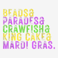 Beads, Parades, Crawfish, Kingcake, Mardi Gras New Orleans T Shirt Graphic Youth T-shirt | Artistshot