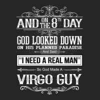 And 8th Day God Look Down So God Made A Virgo Guy, Nice, Made, Look, G Ladies Fitted T-shirt | Artistshot