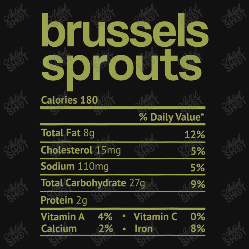 Brussels Sprouts Nutrition Facts Thanksgiving Christmas Food Baby Beanies | Artistshot