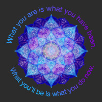 Hot Trend Purple Blue Mandala Inspirational Buddhist Quote Exclusive T-shirt | Artistshot