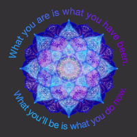 Hot Trend Purple Blue Mandala Inspirational Buddhist Quote Vintage Hoodie And Short Set | Artistshot