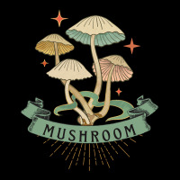 Artistshot Trending Colorful Vintage Mushroom Kids Cap | Artistshot