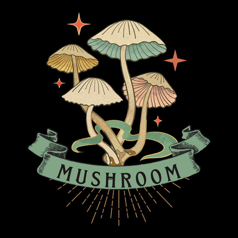 Artistshot Trending Colorful Vintage Mushroom Kids Cap | Artistshot