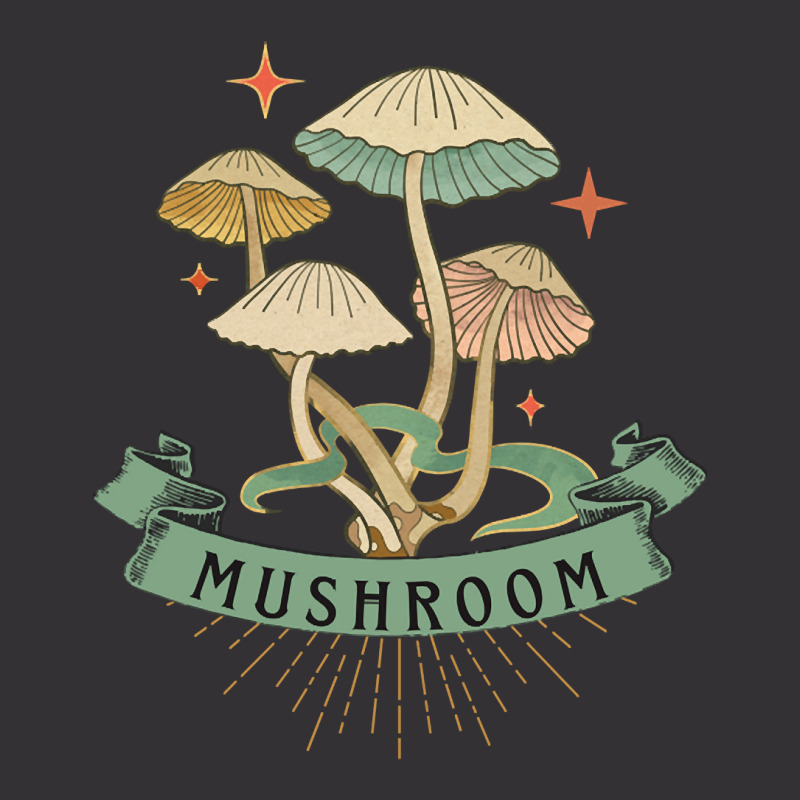 Artistshot Trending Colorful Vintage Mushroom Vintage Hoodie | Artistshot