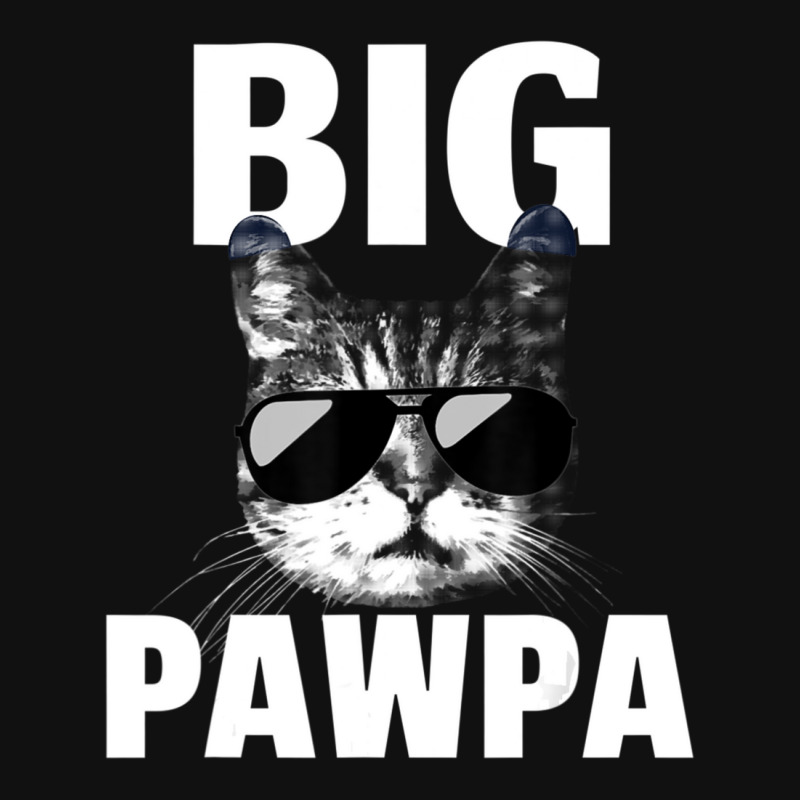 Black And White Cat Kitten Big Pawpa Graphic Youth T-shirt by longho | Artistshot