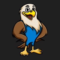 Cute Anthropomorphic Human-like Cartoon Character Bald Eagle In Clothe Drawstring Bags | Artistshot