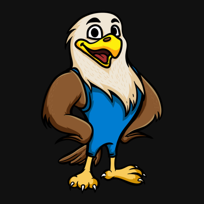 Cute Anthropomorphic Human-like Cartoon Character Bald Eagle In Clothe Crew Socks | Artistshot