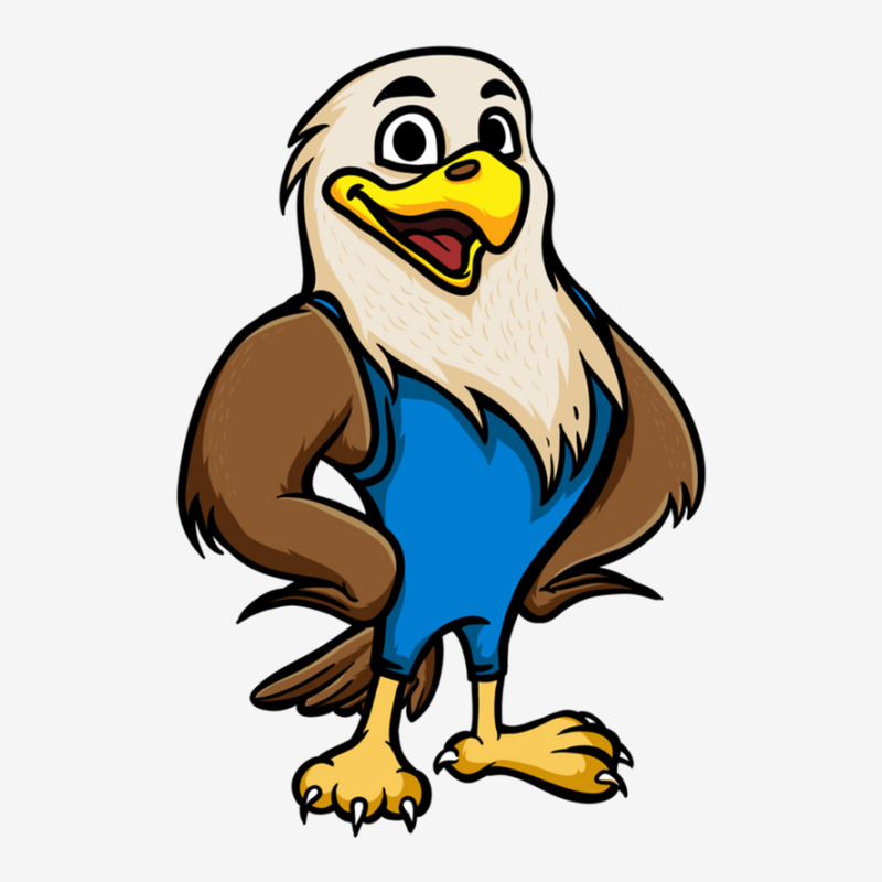 Cute Anthropomorphic Human-like Cartoon Character Bald Eagle In Clothe Magic Mug | Artistshot