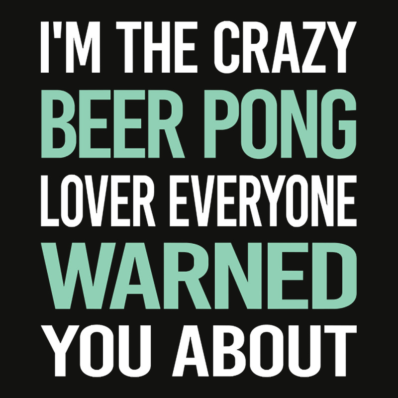 Artistshot Trending Crazy Lover Beer Pong Scorecard Crop Tee by lykhongduong9enev3 | Artistshot