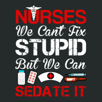 Nurses Sedate It Women's Triblend Scoop T-shirt | Artistshot