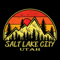 Vintage Salt Lake City Utah Ut Mountains Hiking Souvenir T Shirt Youth Hoodie | Artistshot