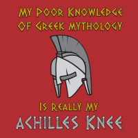 Greek Mythology Achilles Knee Ladies Fitted T-shirt | Artistshot