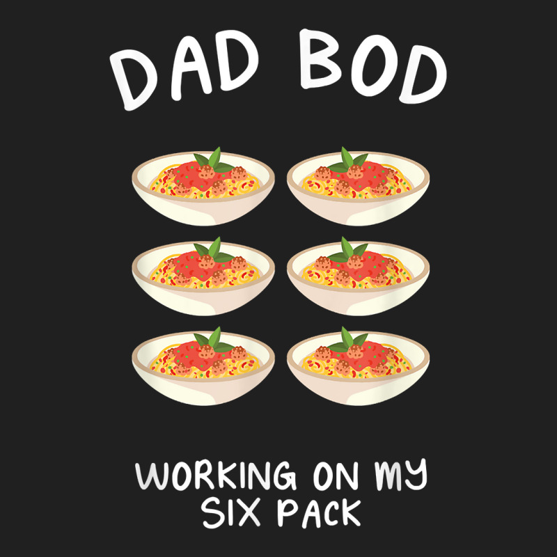 Dad Bod Working On My Six Pack Spaghetti And Meatballs Funny T Shirt Ladies Polo Shirt by kaykemyjoa | Artistshot