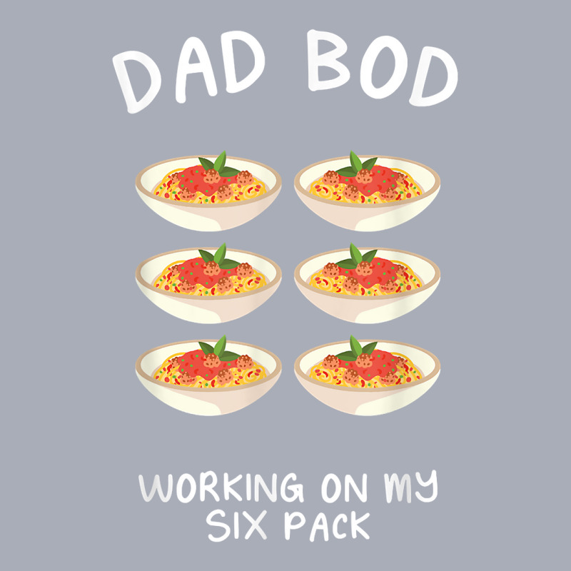 Dad Bod Working On My Six Pack Spaghetti And Meatballs Funny T Shirt Tank Dress by kaykemyjoa | Artistshot