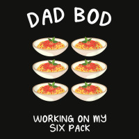 Dad Bod Working On My Six Pack Spaghetti And Meatballs Funny T Shirt Scorecard Crop Tee | Artistshot