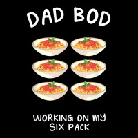 Dad Bod Working On My Six Pack Spaghetti And Meatballs Funny T Shirt Cropped Sweater | Artistshot