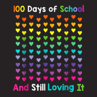 Cute 100 Days Of School And Still Loving It Hearts 100th T Shirt Vintage Cap | Artistshot