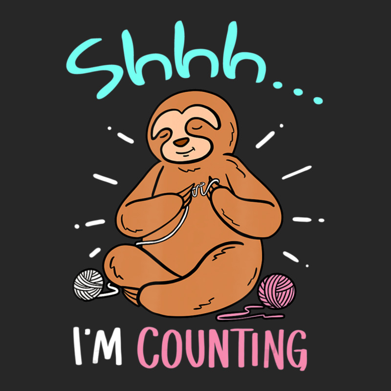 Cute I'm Counting Sloth Crochet Joke Crocheting Women's Pajamas Set by tintruong | Artistshot