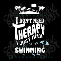 I Don't Need Therapy I Just Need To Go Swimming (3) Cropped Sweater | Artistshot