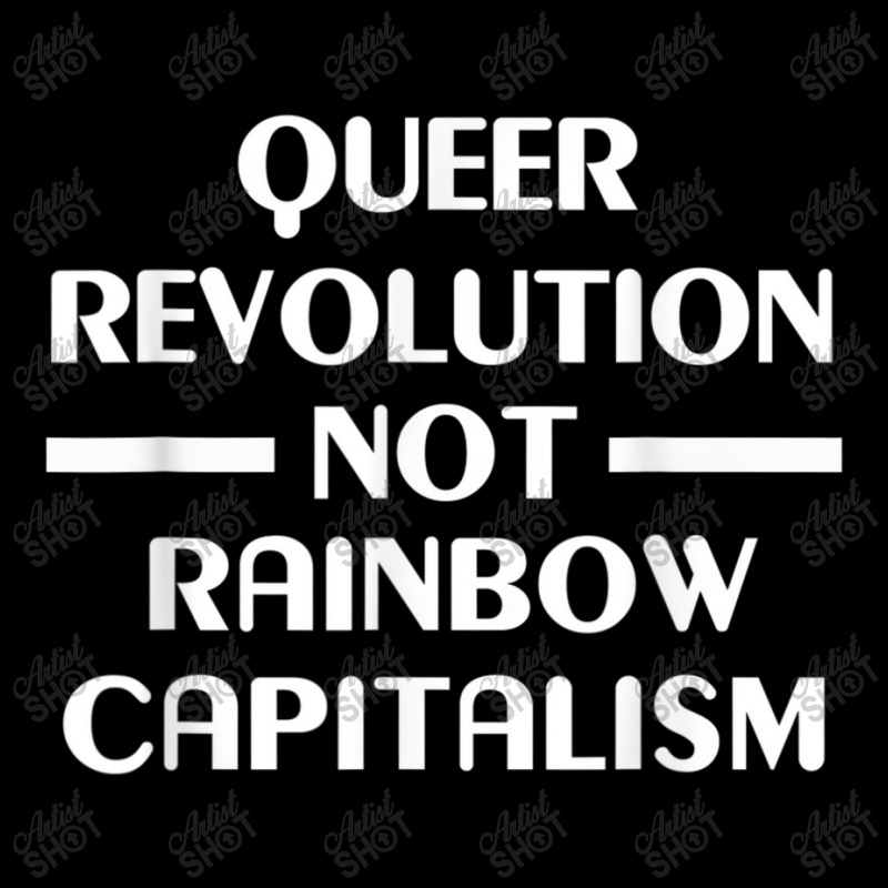 Lgbtqia Lgbt Queer Revolution Not Rainbow Capitalism Women's V-neck T-shirt | Artistshot
