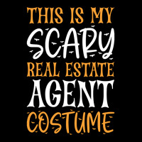 Hot Trend This Is My Scary Real Estate Agent Costume Zipper Hoodie | Artistshot