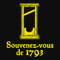 Limited Edition Souvenez-vous Des 1793 - French Revolution Guillotine Crop Top | Artistshot