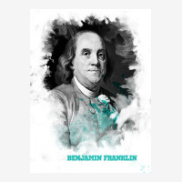 Benjamin Franklin Painting Art Graphic T-shirt | Artistshot